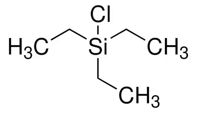 Chlorotriethylsilane structure, CAS 994-30-9