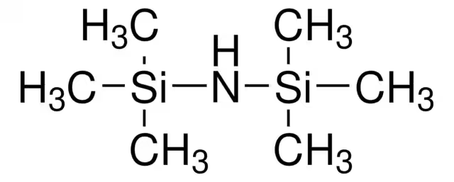 Hexamethyldisilazane structure, CAS 999-97-3