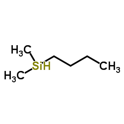 n-Butyldimethylsilane structure, CAS 1001-52-1