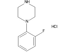 N-(2-Fluorophenyl)piperazine hydrochloride structure, CAS 1011-16-1