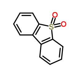 Dibenzothiophene sulfone structure, CAS 1016-05-3
