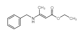 Ethyl 3-(benzylamino)but-2-enoate structure, CAS 1020-67-3