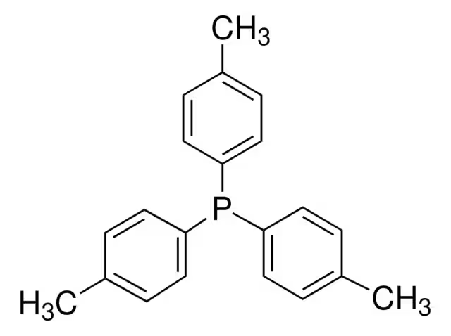 Tris(4-methylphenyl)phosphine structure, CAS 1038-95-5