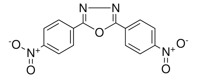 2,5-Bis(4-nitrophenyl)-1,3,4-oxadiazole structure, CAS 1044-49-1