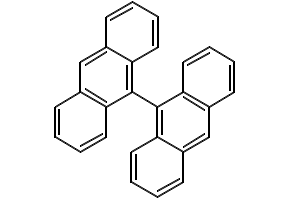 9,9'-Bianthracene structure, CAS 1055-23-8