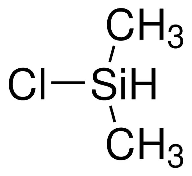 Chlorodimethylsilane structure, CAS 1066-35-9
