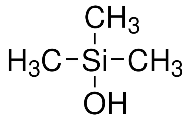 Hydroxytrimethylsilane structure, CAS 1066-40-6