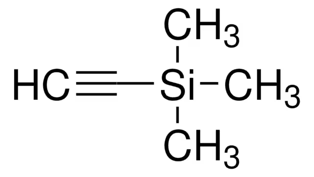 Trimethylsilylacetylene structure, CAS 1066-54-2