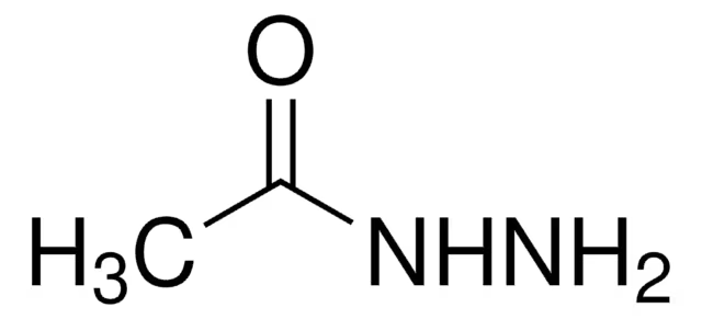 Acethydrazide structure, CAS 1068-57-1
