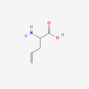 D-Allylglycine structure, CAS 1069-48-3