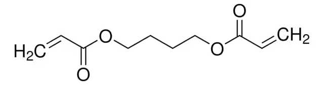 1,4-Butanediol diacrylate structure, CAS 1070-70-8