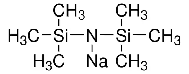 Sodium bis(trimethylsilyl)amide structure, CAS 1070-89-9