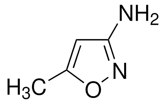 3-Amino-5-methylisoxazole structure, CAS 1072-67-9