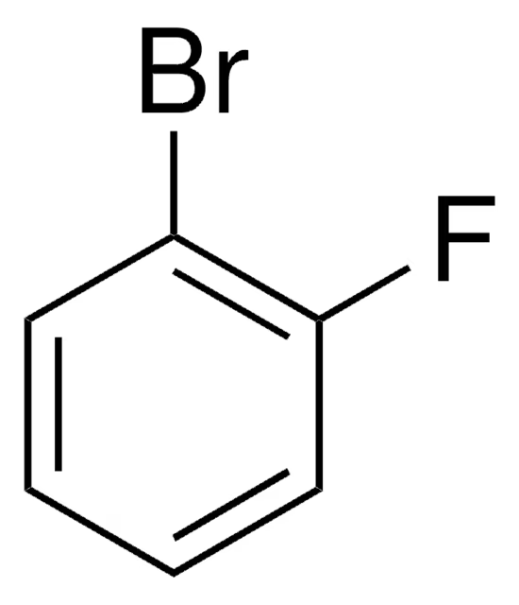 2-Bromofluorobenzene structure, CAS 1072-85-1