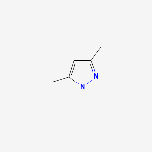 1,3,5-Trimethylpyrazole structure, CAS 1072-91-9