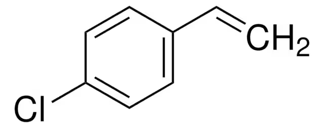 4-Chlorostyrene structure, CAS 1073-67-2