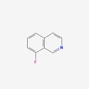8-Fluoroisoquinoline structure, CAS 1075-00-9