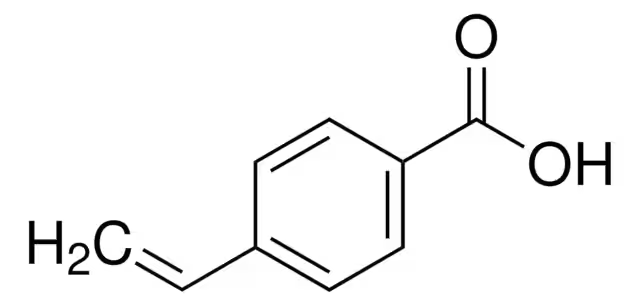 4-Vinylbenzoic acid structure, CAS 1075-49-6