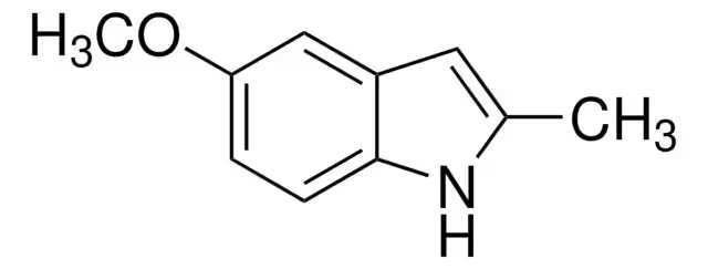 5-Methoxy-2-methyl-1H-indole structure, CAS 1076-74-0