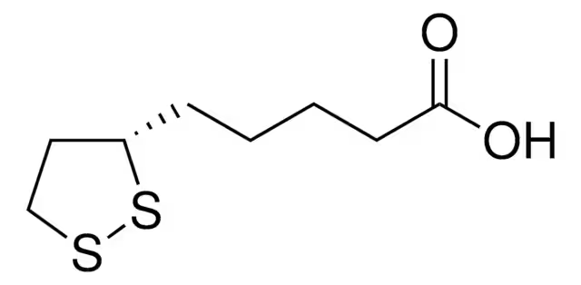 5-[(3S)-Dithiolan-3-yl]pentanoic acid structure, CAS 1077-27-6