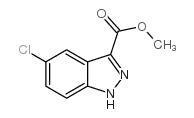 Methyl 5-chloro-1H-indazole-3-carboxylate structure, CAS 1079-46-5