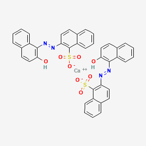 Pigment Red 49:2 structure, CAS 1103-39-5