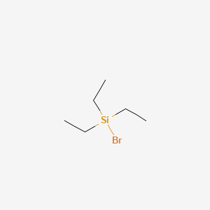Bromotriethylsilane structure, CAS 1112-48-7