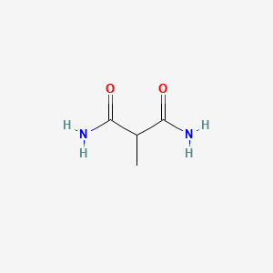 2-Methylmalonodiamide structure, CAS 1113-63-9