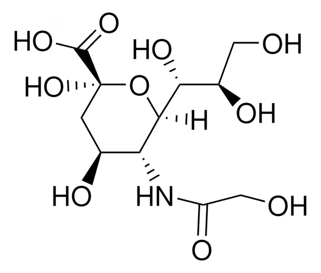 N-Glycolylneuraminic acid structure, CAS 1113-83-3
