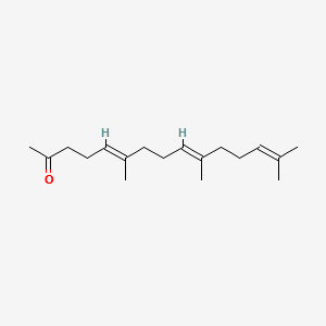 Farnesyl acetone structure, CAS 1117-52-8