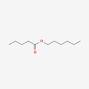 Hexyl valerate structure, CAS 1117-59-5