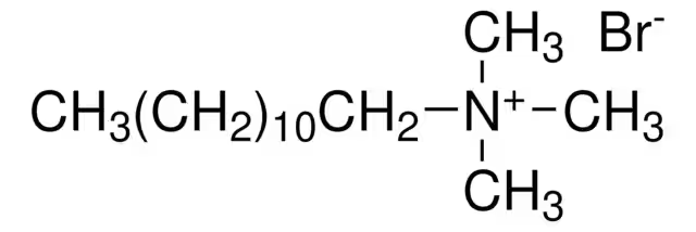 Dodecyl trimethyl ammonium bromide structure, CAS 1119-94-4