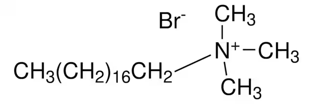 Octadecy trimethyl ammonium bromide structure, CAS 1120-02-1