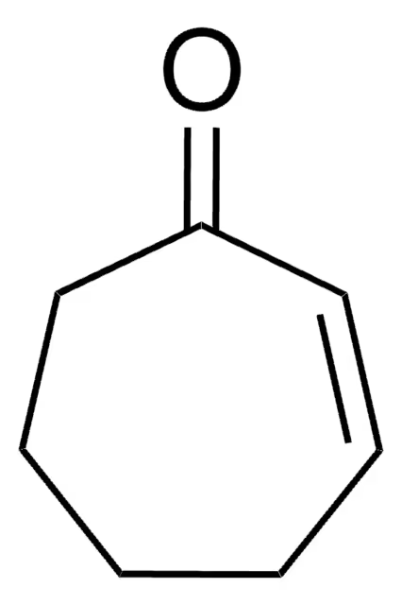 2-Cyclohepten-1-one structure, CAS 1121-66-0