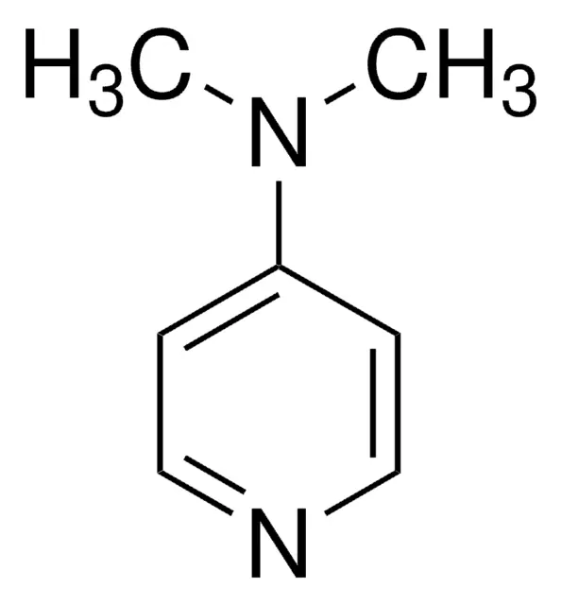 4-Dimethylaminopyridine structure, CAS 1122-58-3