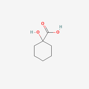 1-Hydroxycyclohexanecarboxylic acid structure, CAS 1123-28-0