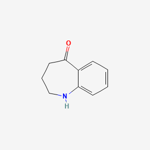 1,2,3,4-Tetrahydro-benzo[b]azepin-5-one structure, CAS 1127-74-8