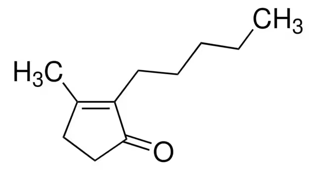 Dihydrojasmone structure, CAS 1128-08-1
