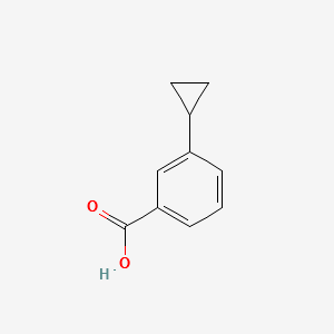 3-Cyclopropylbenzoic acid structure, CAS 1129-06-2