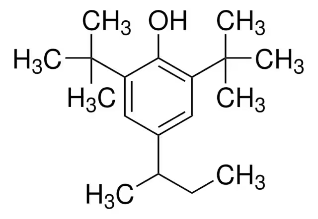 4-Bromo-2,6-di-tert-butylphenol structure, CAS 1139-52-2