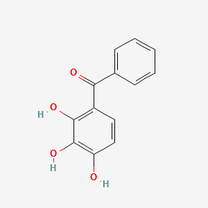 2,3,4-Trihydroxybenzophenone structure, CAS 1143-72-2
