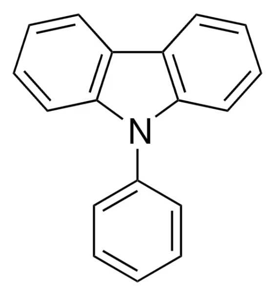 9-Phenylcarbazole structure, CAS 1150-62-5