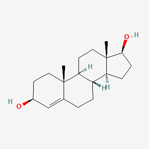 4-Androstenediol structure, CAS 1156-92-9