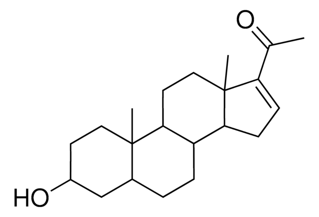 3-Acetyloxypregn-16-en-20-one structure, CAS 1169-20-6