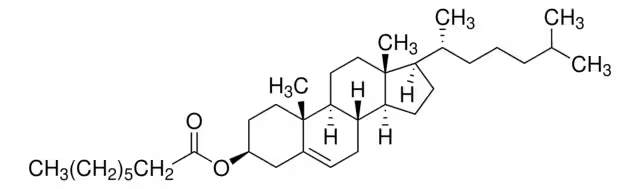 Cholesteryl caprylate structure, CAS 1182-42-9