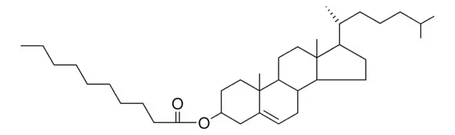 Cholesteryl decanoate structure, CAS 1183-04-6