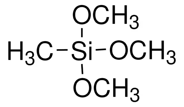 Methyltrimethoxysilane structure, CAS 1185-55-3