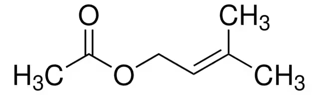 Prenyl acetate structure, CAS 1191-16-8
