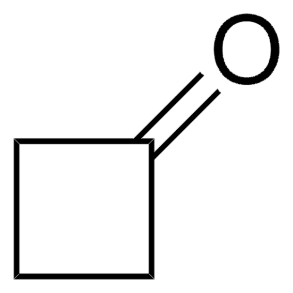 Cyclobutanone structure, CAS 1191-95-3