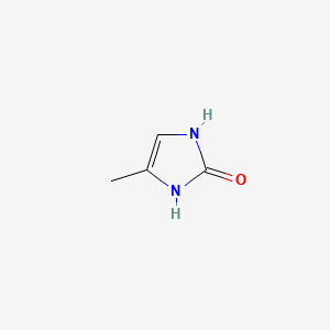 1,3-Dihydro-4-methyl-2H-imidazol-2-one structure, CAS 1192-34-3